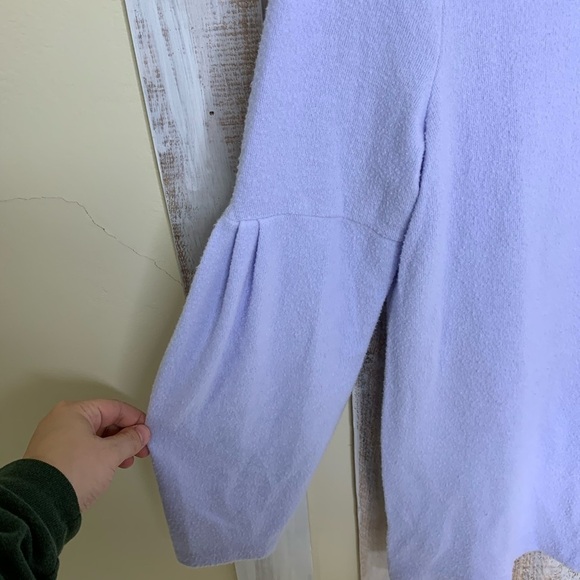 Lou & Grey Lavender Purple Soft Cowl Neck Pullover Womens S - Picture 3 of 10